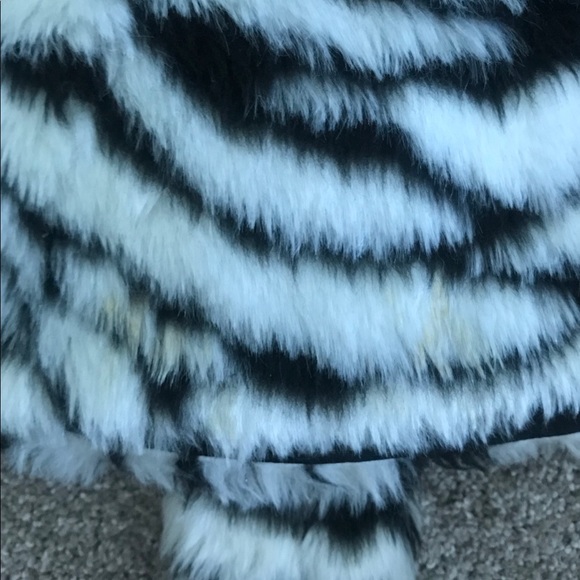 Be Wicked Furry Zebra Print Animal Costume - S/M - Picture 3 of 3